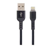 PERFEO Кабель для iPhone, USB - 8 PIN (Lightning), черный, длина 1 м., бокс (I4316)