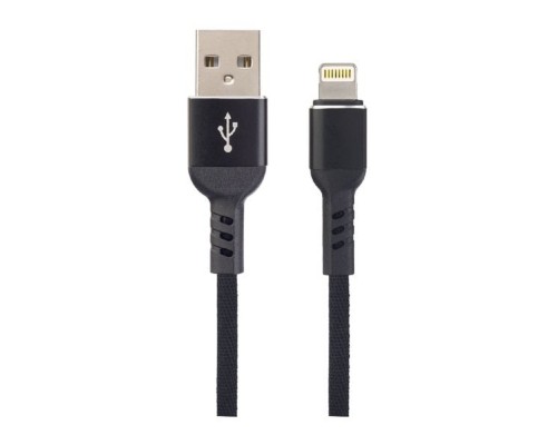 [кабели] PERFEO Кабель для iPhone, USB - 8 PIN (Lightning), черный, длина 1 м., бокс (I4316)