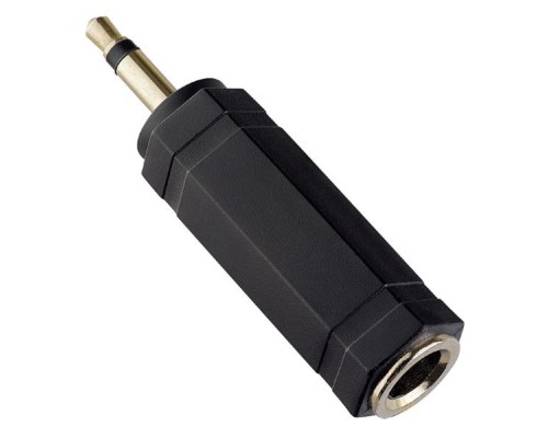 [переходник] PERFEO Переходник Jack 6.35 мм розетка - Jack 3.5 мм вилка, стерео-аудио (A7024)