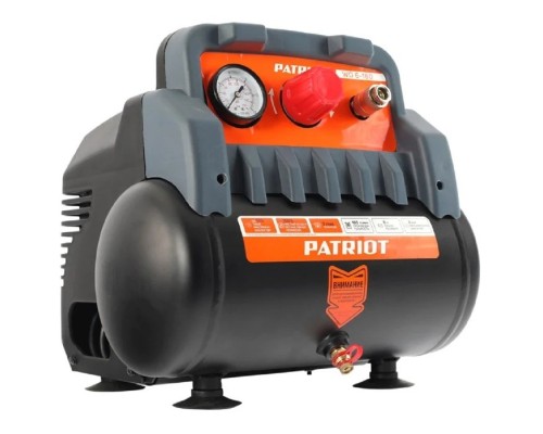 [Компрессоры, Пневматическое оборудование] PATRIOT WO 6-180 Компрессор [525301910] {180 л/мин, 8 бар, 1100 Вт, 6 л, быстросъемный 1/4}