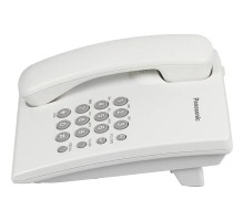 Panasonic KX-TS2350RUW (белый) {повтор номера, регул-ка громкости, кр.на стену}