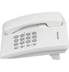 Panasonic KX-TS2350RUW (белый) {повтор номера, регул-ка громкости, кр.на стену}