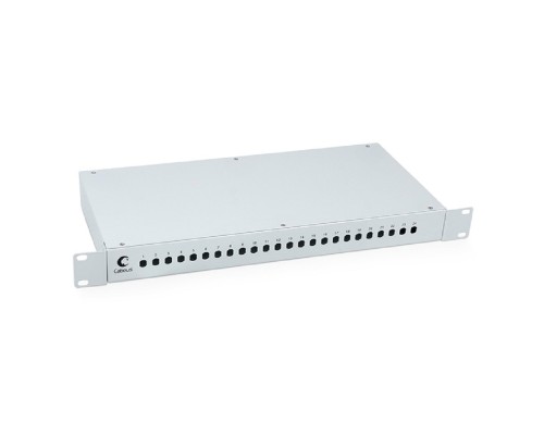 [Cabeus Аксессуары к монтажным шкафам] Cabeus FO-19-24ST Кросс бокс оптический 19