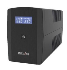 Импульс ИБП Юниор Смарт 600 {600 ВА/360 Вт, LED, USB, SCHUKOx2, ~230В, АКБ 1х7Ач},черный {JS60114}