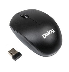 Мышь MROC-13U Dialog Comfort RF 2.4G Optical - 3 кнопки + ролик прокрутки, USB, черная