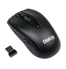 Мышь MROC-17U Dialog Comfort RF 2.4G Optical - 3 кнопки + ролик прокрутки, USB, черная
