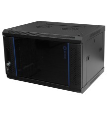 5bites Шкаф телекоммуникационный настенный TC6403-09B 9U / 600*450 / WALL / BLACK