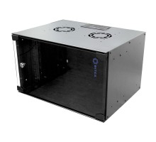 5bites Шкаф телекоммуникационный настенный TC5402-06B 6U / 520*400 / WALL / BLACK