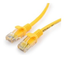 Cablexpert Патч-корд медный UTP PP10-0.25M/Y кат.5, 0.25м, литой, многожильный (желтый)