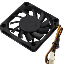 Exegate EX283368RUS Вентилятор ExeGate ExtraSilent ES06010S3P, 60x60x10 мм, подшипник скольжения, 3pin, 3000RPM, 23dBA