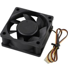 Exegate EX283370RUS Вентилятор ExeGate ExtraSilent ES06025S3P, 60x60x25 мм, подшипник скольжения, 3pin, 2500RPM, 22dBA