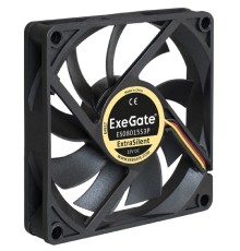 Exegate EX283373RUS Вентилятор ExeGate ExtraSilent ES08015S3P, (80x80x15 мм, Sleeve bearing (подшипник скольжения), 3pin, 1600RPM, 16.5dBA