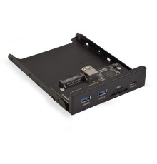Exegate EX283578RUS Планка USB на переднюю панель ExeGate U3H-621, 3,5