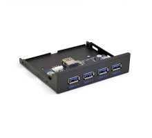 Exegate EX283580RUS Планка USB на переднюю панель ExeGate U3H-625, 3,5