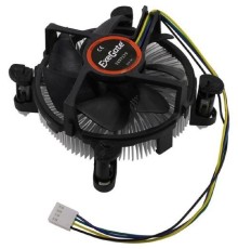 Exegate EX283278RUS Кулер ExeGate EE97378, Al + Copper, S1150/1151/1155/1156, TDP 95W, Hydro bearing, 4pin, 23.5db, BOX