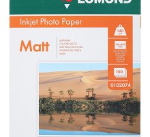 Фотобумага 0102074 LOMOND Одностороняя Матовая, 140г/м2 , A4 (21х29см)/100л.  