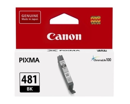 [Расходные материалы] Картридж струйный Canon CLI-481 BK 2101C001 черный (5.6мл) для Canon Pixma TS6140/TS8140TS/TS9140/TR7540/TR8540