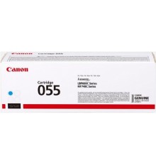 Canon 055 C Тонер-картридж для Canon LBP66x/MF74x,  (2100 стр.), голубой