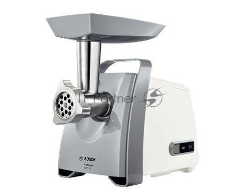 Мясорубка Bosch MFW45020 1600Вт белый/серый