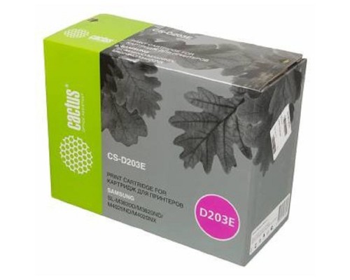 [расходные материалы] Тонер Картридж Cactus CS-D203E черный для Samsung SL-M3820D/M3820ND/M4020ND/M4020NX (10000стр.)