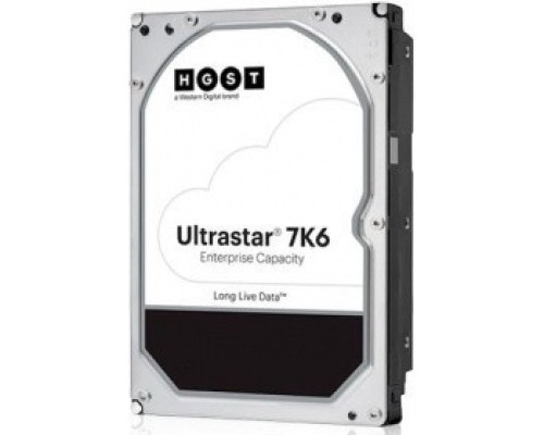 [Жесткий диск] 6Tb Western Digital Ultrastar DC HDD Server 7K6 (3.5’’, 6TB, 256MB, 7200 RPM, SAS 12Gb/s, 512E SE), HUS726T6TAL5204