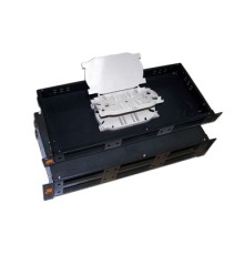 Полка стационарная Lanmaster LAN-FOBM-RM-3P черный (упак.:1шт)