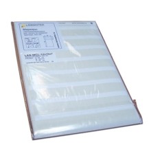 Маркер самоламинирующийся, л.А4, 50х20, диам.10мм, 20 шт/л.