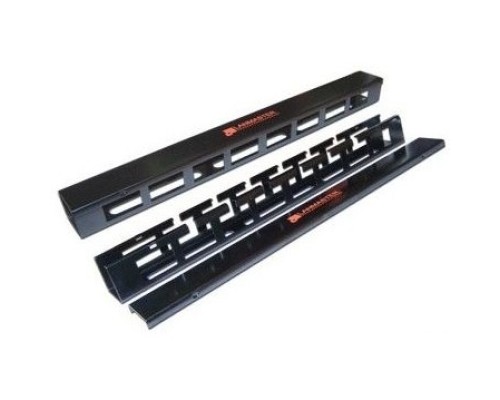 [Аксессуар] Кабельный органайзер Вертикальный Lanmaster LAN-ORG/CVP-1U односторонний кольца 1U шир.:19