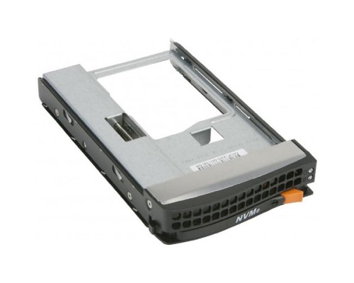 [Опция к серверу] Supermicro MCP-220-00138-0B Tool-less Black gen-5 3.5-to-2.5 NVMe drive tray, Orange tab [MCP-220-00138-0B]