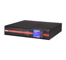 PowerCom Macan MRT-1000SE ИБП {Online, 1000VA / 1000W, Rack/Tower,IEC, LCD, Serial+USB, SNMPslot, подкл. доп. батарей} (1076118)