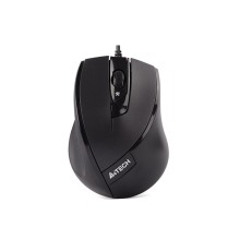 Мышь A4TECH Padless N-600X-1, черный, технология V-Track, работает на любой поверхности, 1600DPI [607631]
