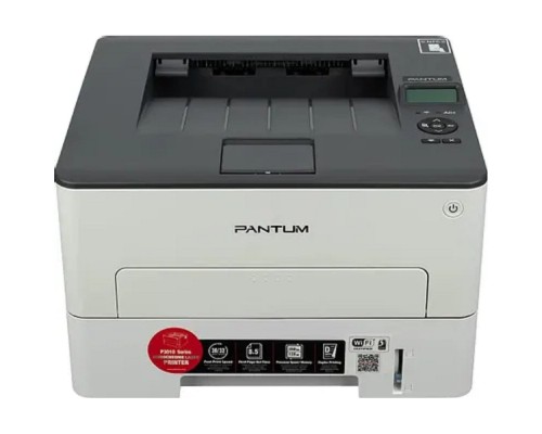 [Pantum] Pantum P3010DW Принтер, Mono Laser, дуплекс, A4, 30стр/мин, 1200 х 1200dpi, 128Mb, USB, RJ45, Wi-Fi, NFC, серый корпус