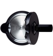 Чайник электрический Bosch TWK8613 1.5л. 2400Вт черный/серебристый (корпус: нержавеющая сталь)