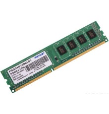 Patriot DDR3 DIMM 4GB (PC3-12800) 1600MHz PSD34G1600L81 1.35V