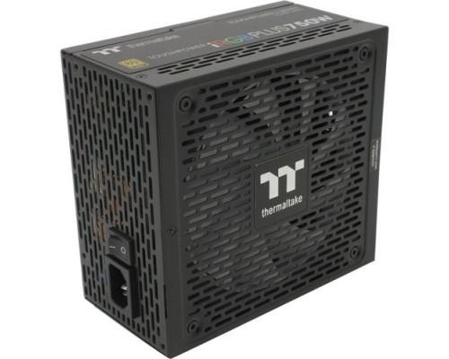 [Блок питания] Блок питания Thermaltake ATX 750W Toughpower iRGB Plus 80+ gold (24+4+4pin) APFC 140mm fan color LED 9xSATA Cab Manag RTL [PS-TPI-0750F3FDGE-1]