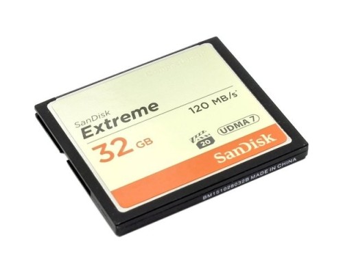 [Карта памяти ] Compact Flash 32GB SanDisk Extreme 120MB/s