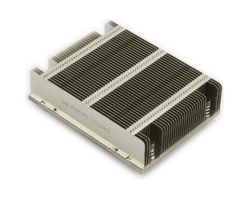 [Опция к серверу] Supermicro SNK-P0057P(S) Радиатор 1U High Performance Passive CPU Heat Sink for X9, X10 UP/DP/MP Systems Equipped w/ a Narrow ILM MB