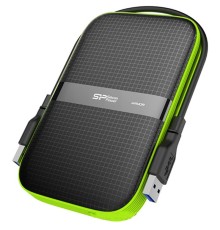 Silicon Power Portable HDD 4TB Hard Disk Armor A60 USB 3.1 , Shockproof, Anti-Scratch, Water-resistant, Black