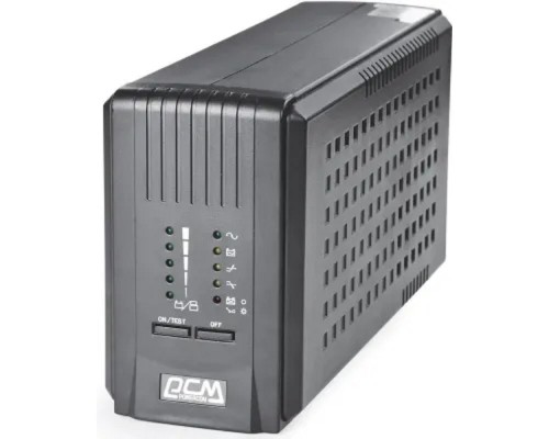 [ИБП] PowerCom Smart King Pro+ SPT-500-II ИБП {Line-Interactive, 500 ВА / 400 Вт, Tower,3 xC13 с резервным питанием и 2 xC13 с фильтрацией, USB, USB} (1154030)