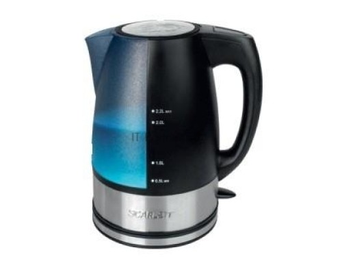 Чайник электрический Scarlett SC-1020 2.2л. 2200Вт черный (корпус: пластик)
