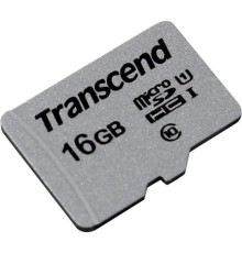 Micro SecureDigital 16Gb Transcend  TS16GUSD300S {MicroSDHC Class 10 UHS-I}