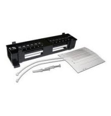 Патч-панель TWT настенная горизонтальная, 12 портов, UTP, 5E