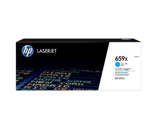 [Расходные материалы] Картридж лазерный HP 659X W2011X голубой (29000стр.) для HP LJ M856/M776