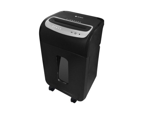 [Гелеос уничтожители] ГЕЛЕОС Уничтожитель документов УМ35-5, (DIN P-5), фрагмент 1,9х14мм, 24-27 лист (70г/м2), CD/пл.карты/скрепки/скобы, 35 литров 