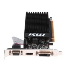 Видеокарта MSI PCI-E GT 710 2GD3H LP nVidia GeForce GT 710 2048Mb 64bit DDR3 954/1600 DVIx1/HDMIx1/CRTx1/HDCP Ret low profile