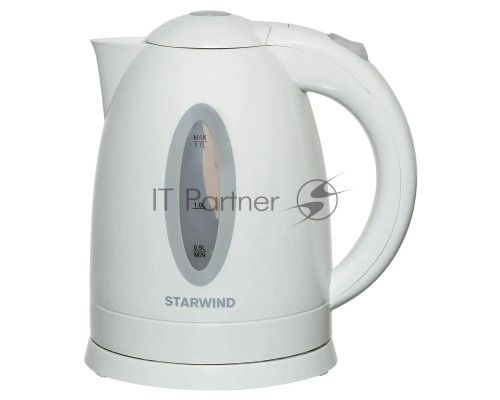 Чайник электрический Starwind SKP2211 1.7л. 2200Вт белый (корпус: пластик)