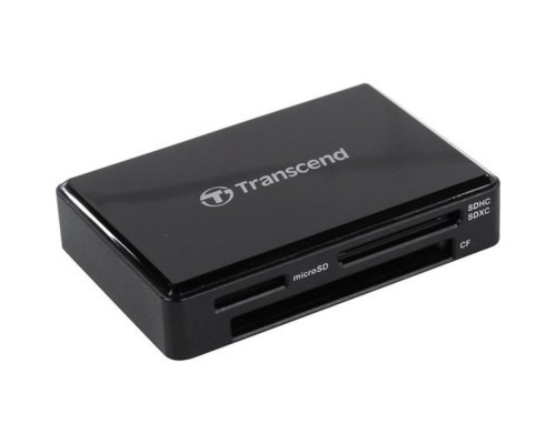 [Устройство считывания] Внешний картридер Считыватель карты памяти Transcend USB3.1 Gen1 All-in-1 Multi Card Reader,Type C [TS-RDC8K2]
