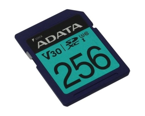 [Карта памяти ] SecureDigital 256GB A-DATA Premier Pro SDXC Class 10 UHS-I U3 V30S 95/60 MB/s