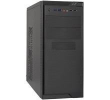 Exegate EX283239RUS Корпус Minitower ExeGate MA-372UX Black, mATX <UN600, 120mm> 2*USB+2*USB3.0, Audio