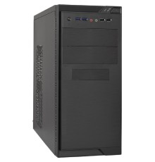 Exegate EX283239RUS Корпус Minitower ExeGate MA-372UX Black, mATX <UN600, 120mm> 2*USB+2*USB3.0, Audio
